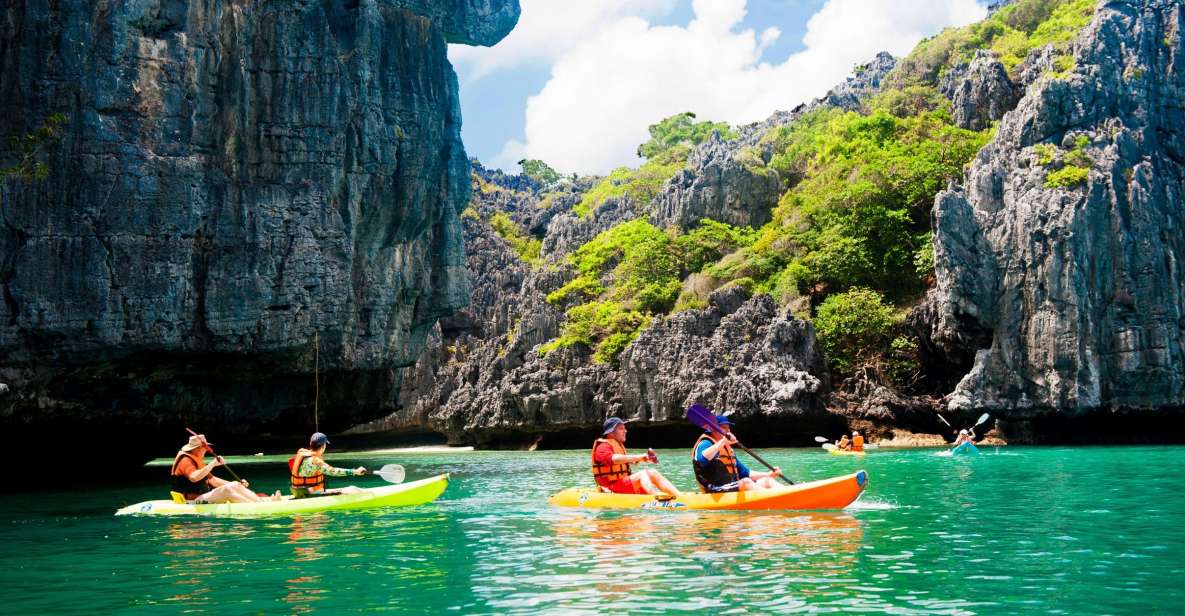 Ang Thong: Marine Park Full-Day Kayaking & Snorkeling Tour - Comfort, Heat, and What to Pack for a Smooth Day