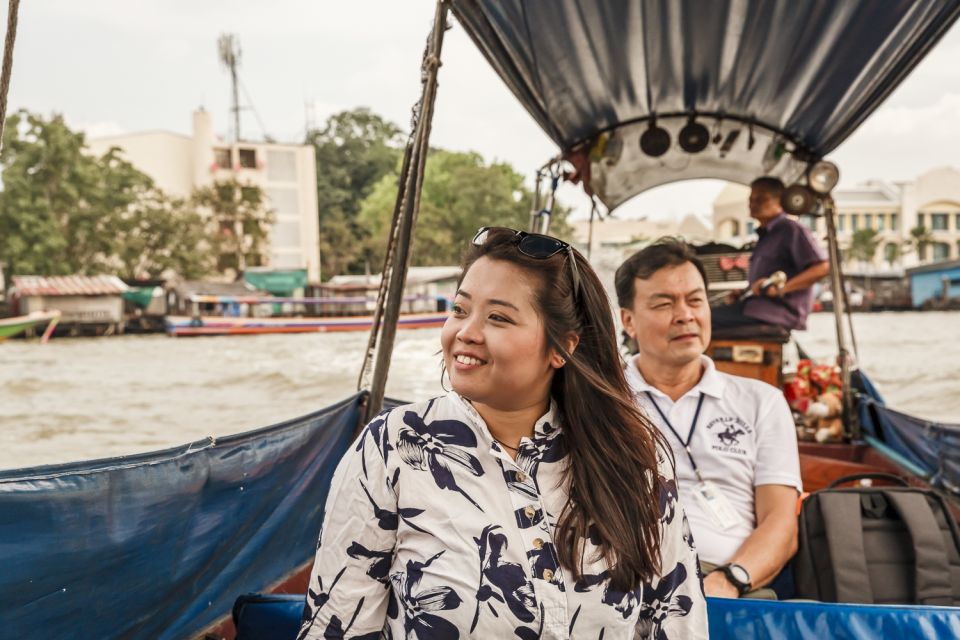 Bangkok: 2-Hour Canal Tour by Teak Boat - Chao Phraya River: Photo Stops and Wat Arun Views
