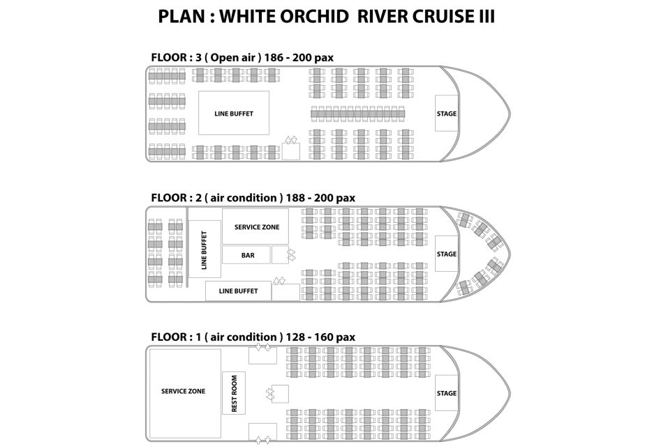 Bangkok: 2-Hour Dinner & Shows on White Orchid River Cruise - First moments onboard: welcome drink, classical dance, and seat reality
