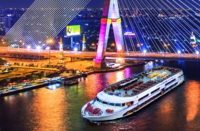 Bangkok: 2-Hour Dinner & Shows on White Orchid River Cruise - Getting to the ship: ASIATIQUE The Riverfront vs River City Complex