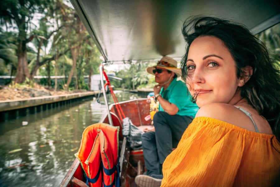Bangkok: Ayutthaya, Railway & Floating Markets Full-Day Tour - Wat Yai Chai Mongkhon: A Temple Stop That Works as a Reset