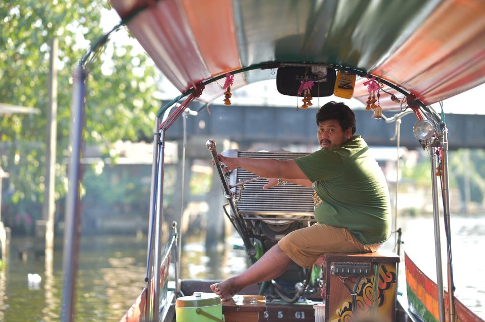 Bangkok: Canal Boat Tour, Big Buddha & Artist's House - Boarding Details: What You Need to Be Comfortable With