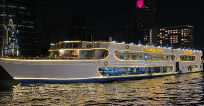 Bangkok: Chao Phraya Buffet Dinner Viva Alangka Cruise - Check-In at Asiatique The Riverfront (Warehouse 7) Without the Panic