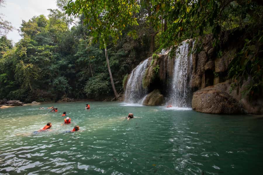 Bangkok: Elephant Sanctuary & Erawan Waterfall Tour - Price and value: what $181 buys you on a day like this