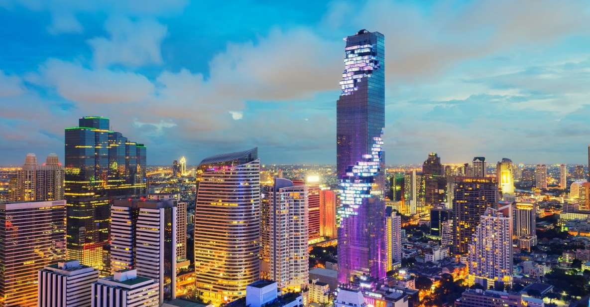 Bangkok: Mahanakhon SkyWalk Entry Ticket with Options - Timing Tips: Choose Dusk for the Best Two-Stage View