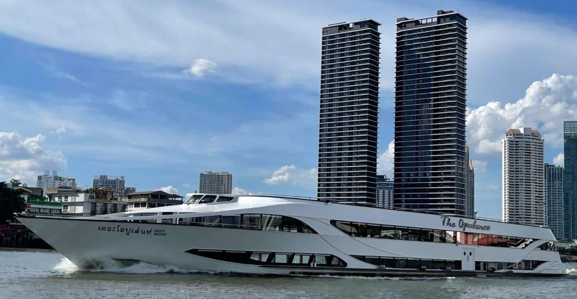 Bangkok: Opulence Luxury Chao Phraya Dinner Cruise - What Opulence Really Looks Like on the Chao Phraya