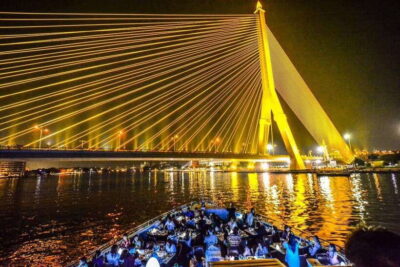 Bangkok: Royal Princess River Dinner Cruise with Live Music - Getting to Asiatique, exchanging your voucher, then boarding at Pier 1