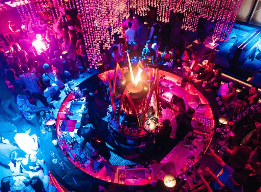 Bangkok: The Speakeasy, Rooftop & Iconic Venues Pub Crawl - Levels Sky Club: reserved table VIP entry into a real nightclub