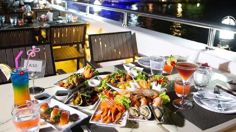 Bangkok:The Planet Sunset&Dinner Cruise on Chao Phraya River - Asiatique check-in and Pier 1 boarding: smooth if you show up early