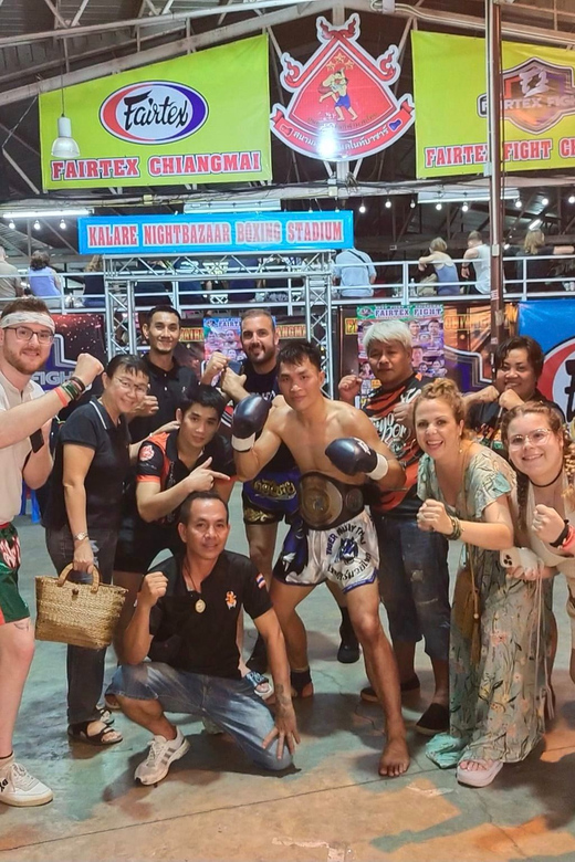 Chiang Mai: Kalare Night Bazaar Boxing Stadium Muay Thai - Where Kalare Night Bazaar Stadium fits into your Chiang Mai night