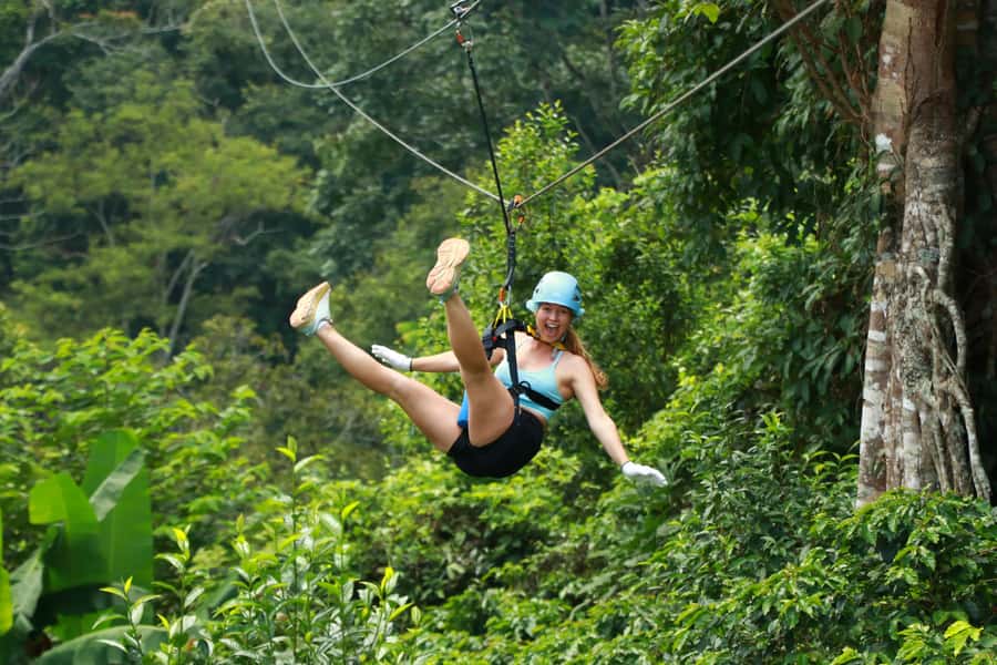 Chiang Mai: Kingkong Smile Zipline with Lunch and Transfers - Safety training that makes the scary parts manageable