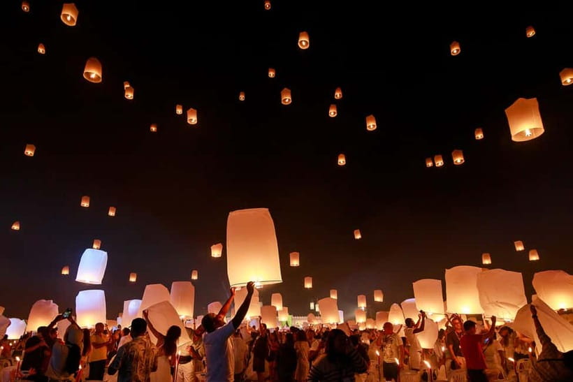 Chiang Mai Sky Lanterns Festival 2025 - Getting there from Royal Park Rajapruek: timing and friction points