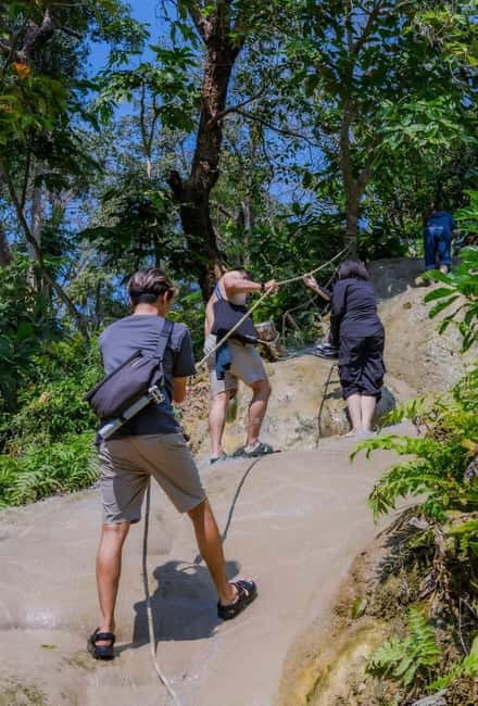 Chiang Mai: Sticky Waterfall & Angel Waterfall Park Day Tour - Climbing Buatong Sticky Waterfalls: What to Expect on the Rock