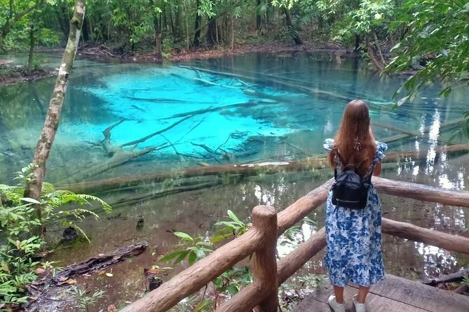 Discover Krabi - Emerald Pool, Hot Springs & Tiger Cave Temple - Krabi in one day: forest pools, hot springs, and temple views