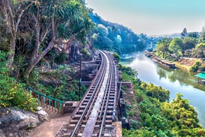 Erawan Waterfalls and Bridge Over River Kwai Tour from Bangkok - Stop 1: JEATH War Museum and why the context matters