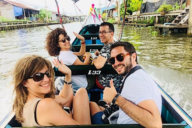 Floating & Railway Market and Coconut Farm Tour [Optional Luxury] - Mae Klong Railway Market: the train-through-chaos moment