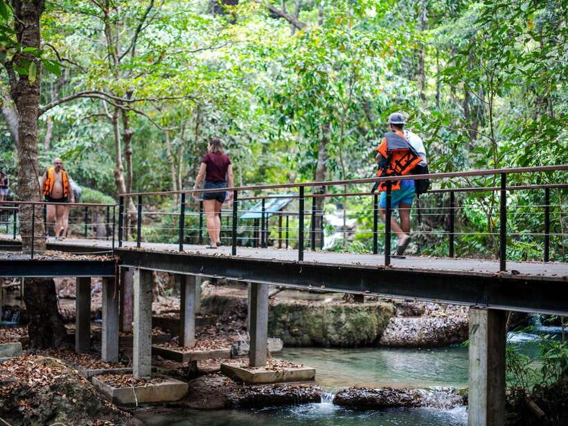 From Bangkok: Erawan Park & Kanchanaburi Small-Group Tour - Meeting point and pickup: how you’ll actually start the day
