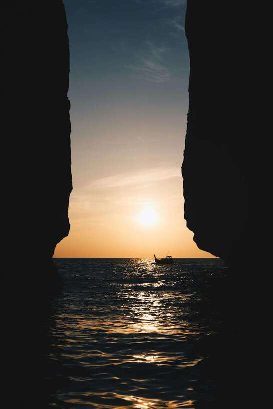 From Phi Phi: Full Day 7 Island Tour by Longtail with Sunset - Maya Bay and Bamboo Island: national park fee, big views, and real crowds (timing matters)