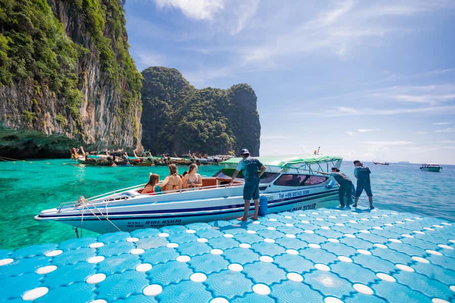 From Phi Phi Island: Maya Bay Sunset & Plankton by Speedboat - Viking Cave Photo Stop: Quick, Scenic, and Strict