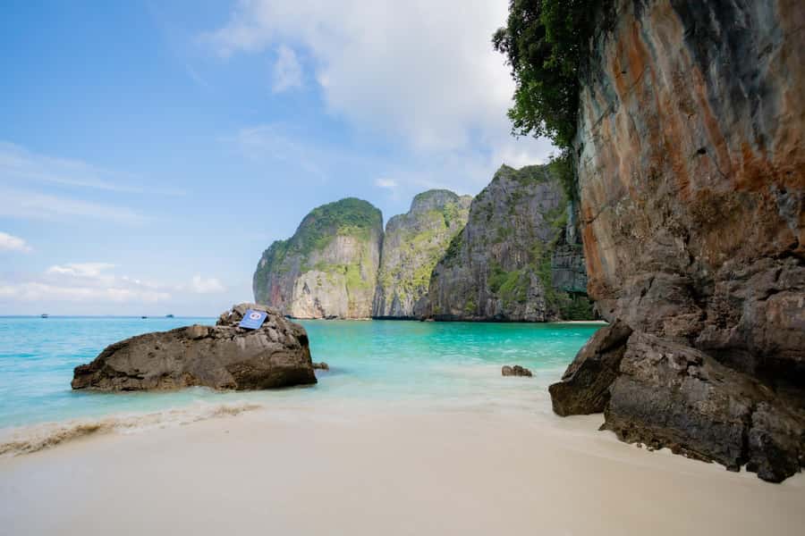 From Phi Phi Island: Maya Bay Sunset & Plankton by Speedboat - Maya Bay Timing, Golden Light, and the No-Swim Rule