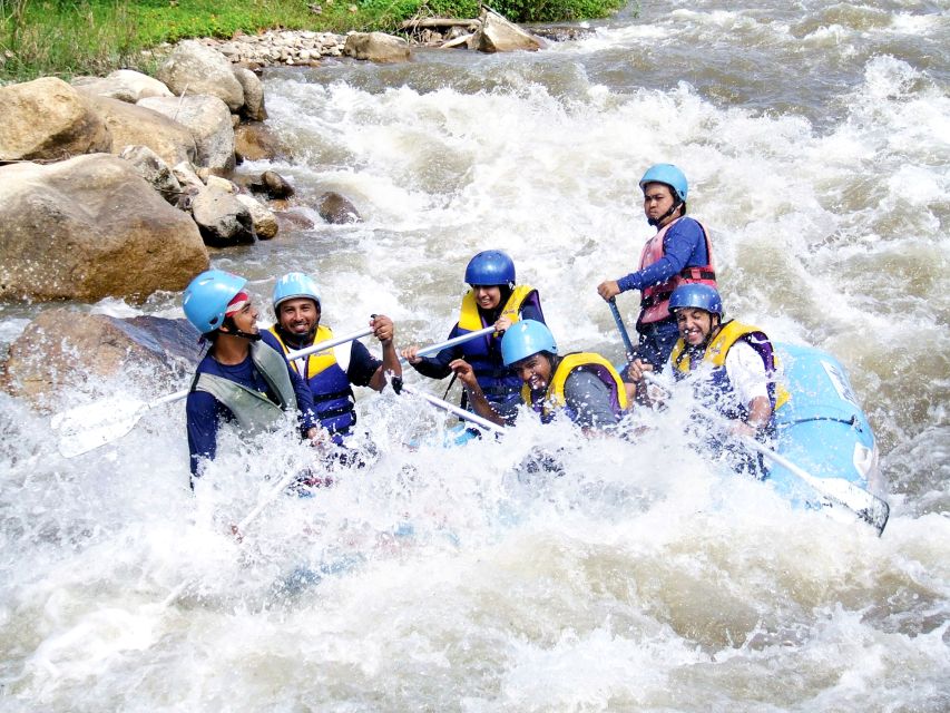 From Phuket: Elephant Care Experience with Rafting & Zipline - The Song Phraek River: rafting that’s fun, not technical