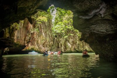 From Phuket: James Bond and Phang Nga Bay Tour by Speedboat - Panak Island caves by sea canoe: the hour you’ll talk about later