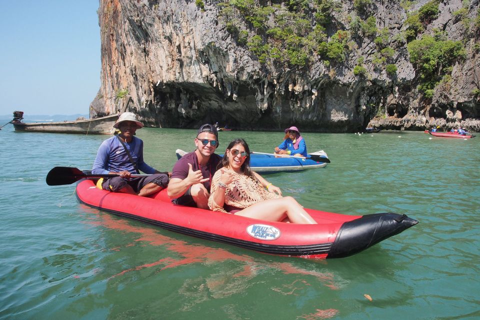 From Phuket: James Bond and Phang Nga Bay Tour by Speedboat - James Bond Island and Khao Phing Kan: famous rocks, busy-but-worth-it