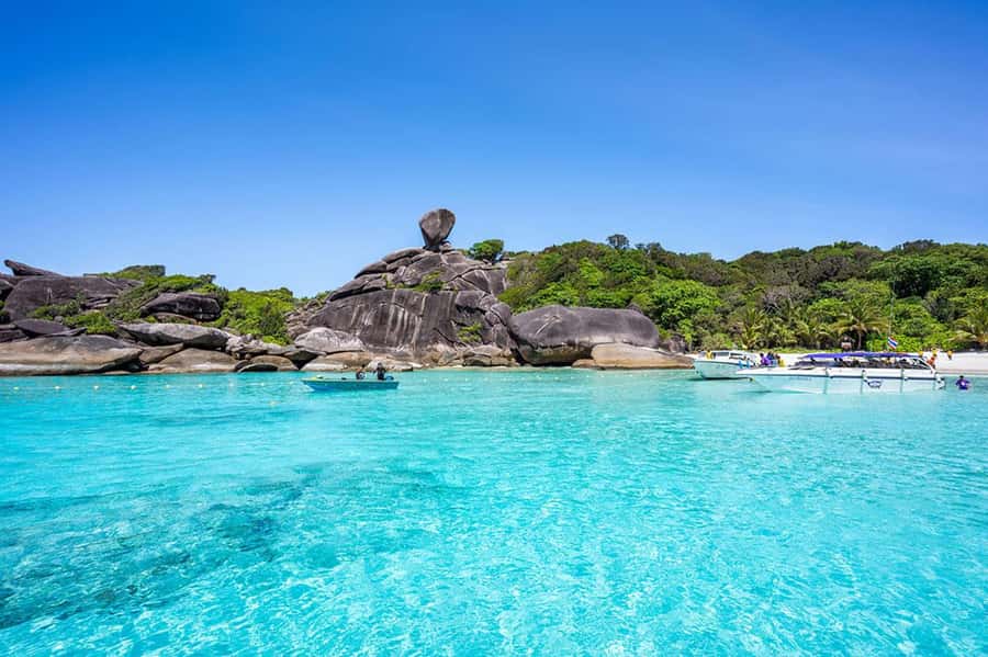 From Phuket: Similan Islands Snorkeling Trip by Speedboat - Island No. 8 (Koh Similan): Sailing Rock and the big-picture views