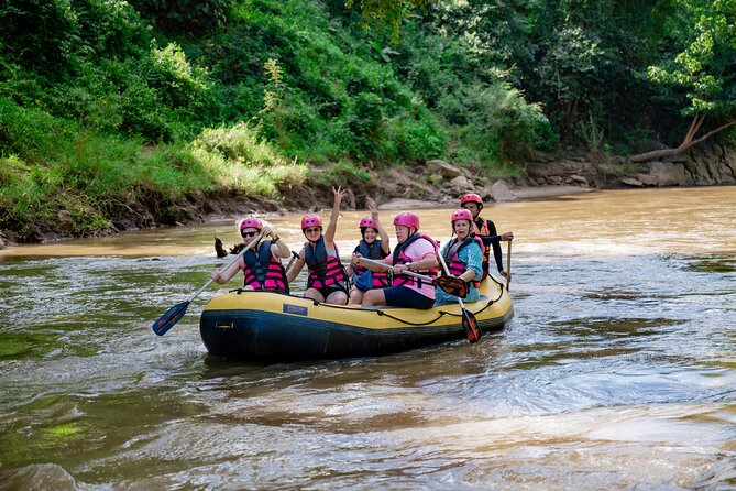 Half Day Visit and Whitewater Rafting Adventure - Entering the Elephant World at Smile Elephant Chiang Mai