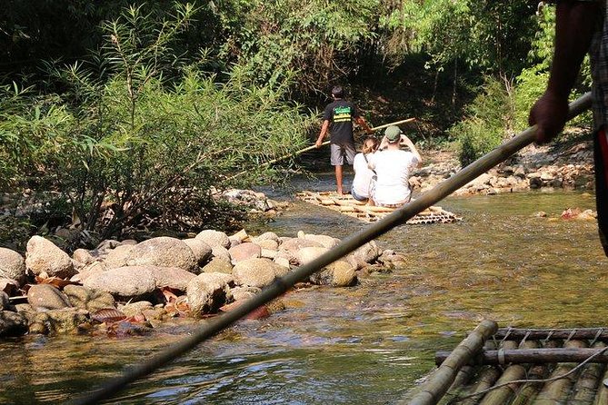 Khao Lak: Bamboo Rafting & Sea Turtle Conservation Center - Stop 3: Ton Pling (Ton Pring) Waterfall—time to cool off, plus a wet path