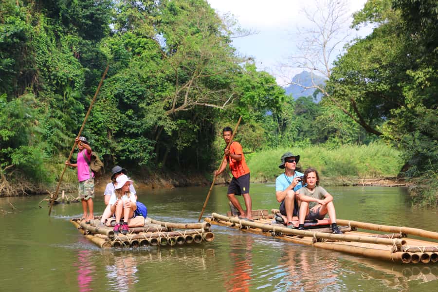 Khao Lak: Khao Sok Bamboo Rafting and Elephant Bathing Trip - Getting from Khao Lak to Khao Sok without feeling rushed