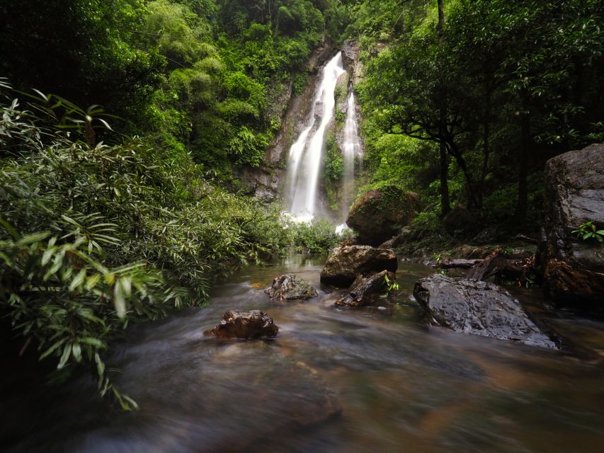 Khao Lak: Little Amazon Canoe Ride & Tam Nang Waterfall Tour - Tam Nang Waterfall swim: the 800-meter walk and the fishy pool