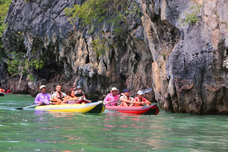 Khao Lak: Phang Nga Bay & James Bond Island by Longtail Boat - James Bond Island and Khao Phing Kan: iconic rock, real crowds