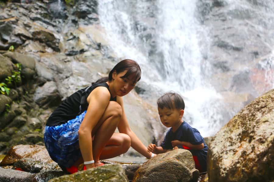 Khao Lak: Rafting, Elephant Bathing & Sea Turtle Center Tour - Bamboo rafting on a rainforest river: calm water, real wildlife moments