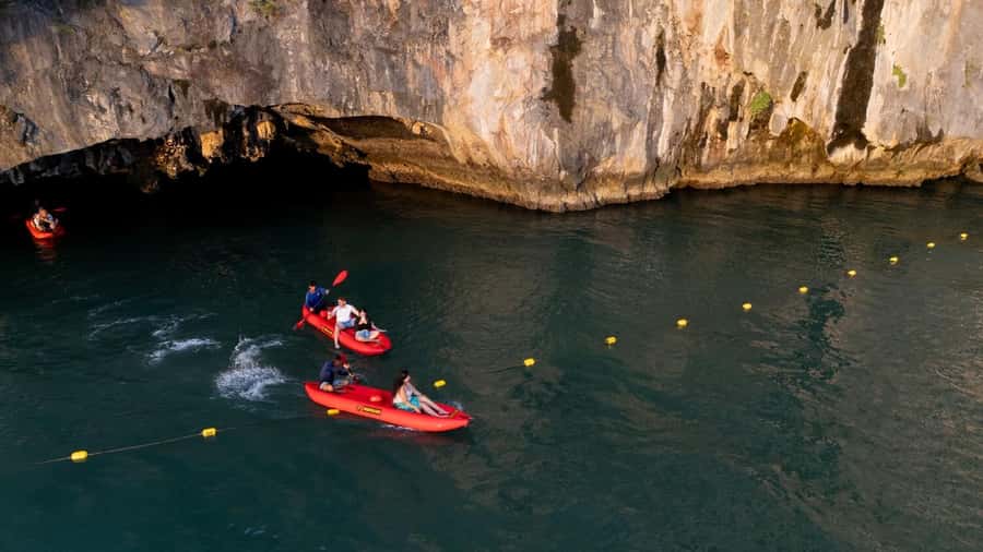 Khao Lak: Twilight Sea Canoe and Glowing Plankton Tour - Phang Nga Bay Caves by Kayak: Limestone Lagoons Up Close