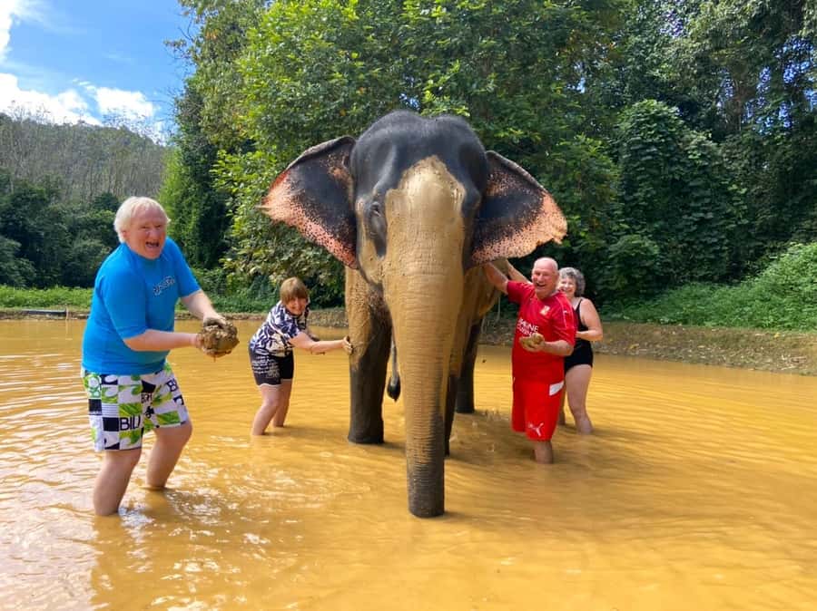 Khao Sok: Elephant Rescue Center with Lunch & Bamboo Rafting - Khao Lak Pickup to Khao Sok Viewpoint: Get the Day Started Right