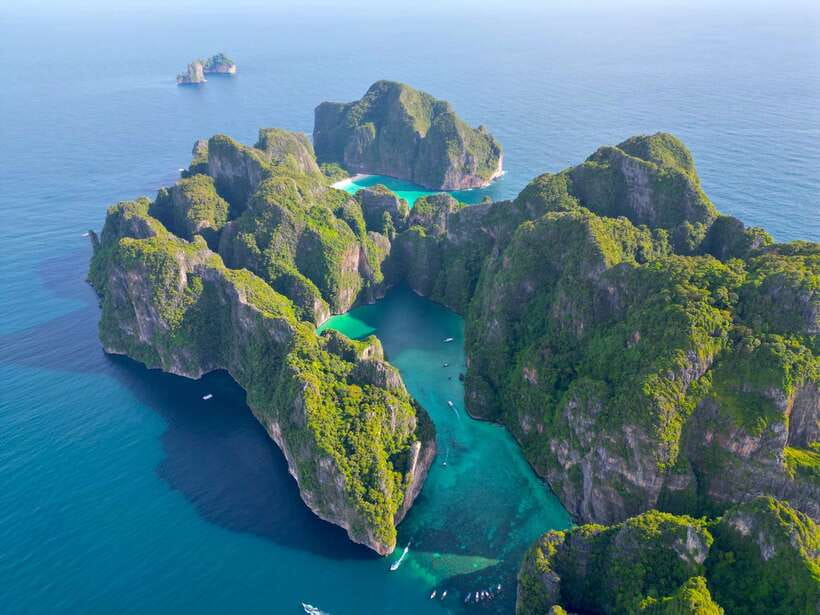 Koh Lanta: Phi Phi Islands Tour w/ Maya Bay, Snorkel & Lunch - The Best Bays Aren’t Always Swimming Bays: Monkey Bay, Loh Samah, Pileh Lagoon