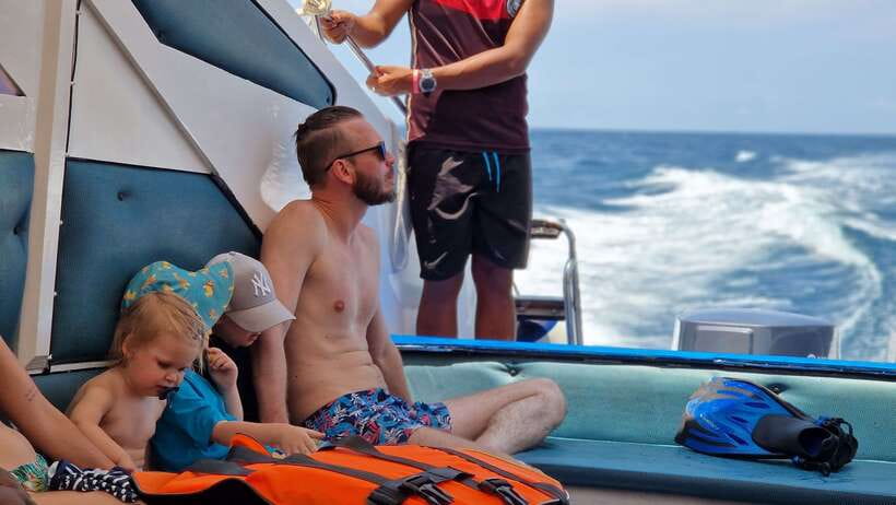 Koh Lanta: Phi Phi Islands Tour w/ Maya Bay, Snorkel & Lunch - Viking Cave Stop and the Snorkel Window: Coral and Fish Time