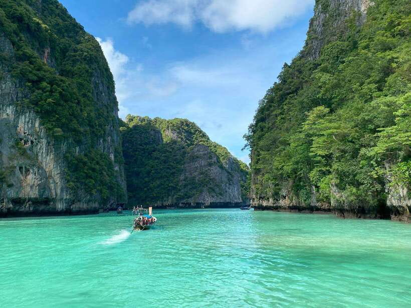 Koh Phi Phi: Maya Bay Private Longtail Boat Tour - Monkey Bay macaques: great photos, strict no-feeding rules