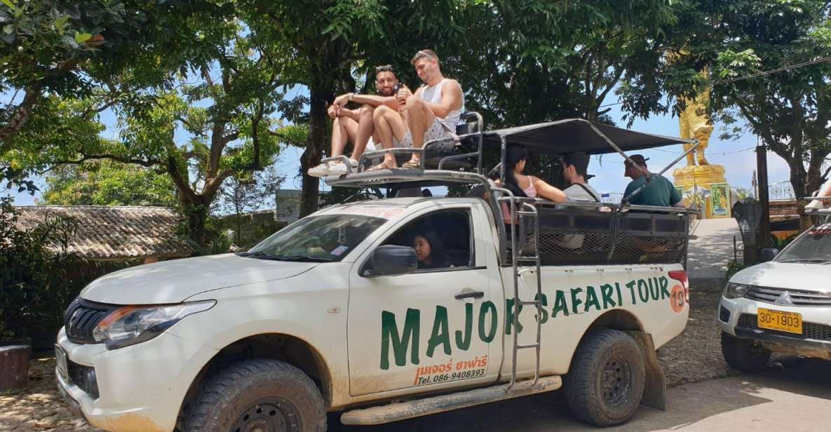 Koh Samui: 4x4 Sightseeing Safari & Elephant Sanctuary Tour - Lunch With a Panoramic View: Why It Matters on a Safari Day