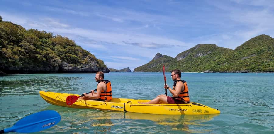 Koh Samui: Day Tour to Ang Thong with Kayak, Snorkel & Lunch - Snorkeling at Ang Thong: what you get and what to expect