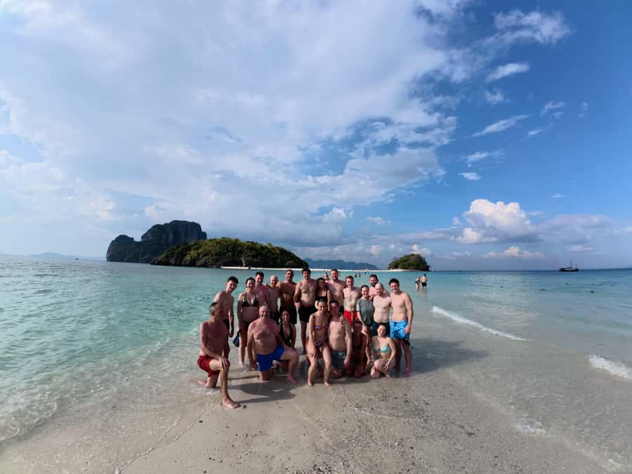 Krabi: 4-Island Sunset Snorkeling Tour & Bioluminescent Swim - Chicken Island: more time, more water time, plus a cocktail moment