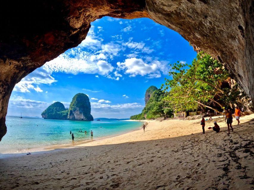 Krabi: 4 Islands Tour by Longtail Boat & Thai Buffet Lunch - Phra Nang Beach: iconic views plus enough time to walk