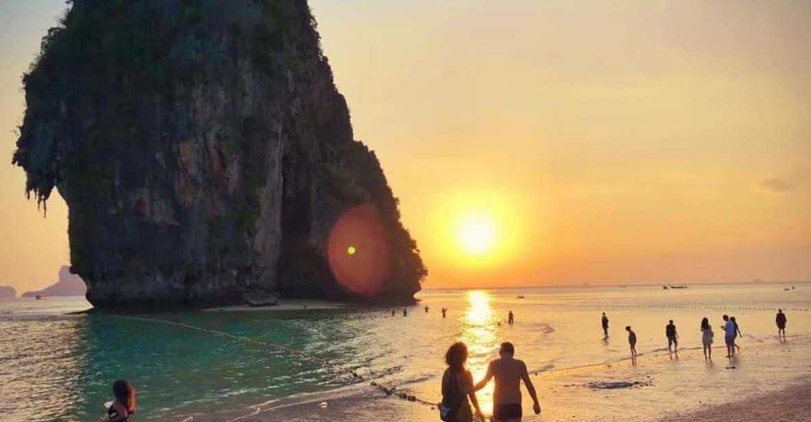 Krabi: 7 Islands Sunset Hopping Cruise with BBQ & Plankton - Getting to the private pier: Ao Nang pickup to speedboat pace