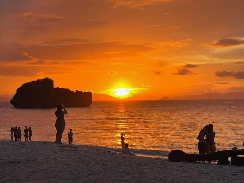 Krabi: 7 Islands Sunset Hopping Cruise with BBQ & Plankton - Railay’s Phra Nang Cave and beach: a stop that feels different