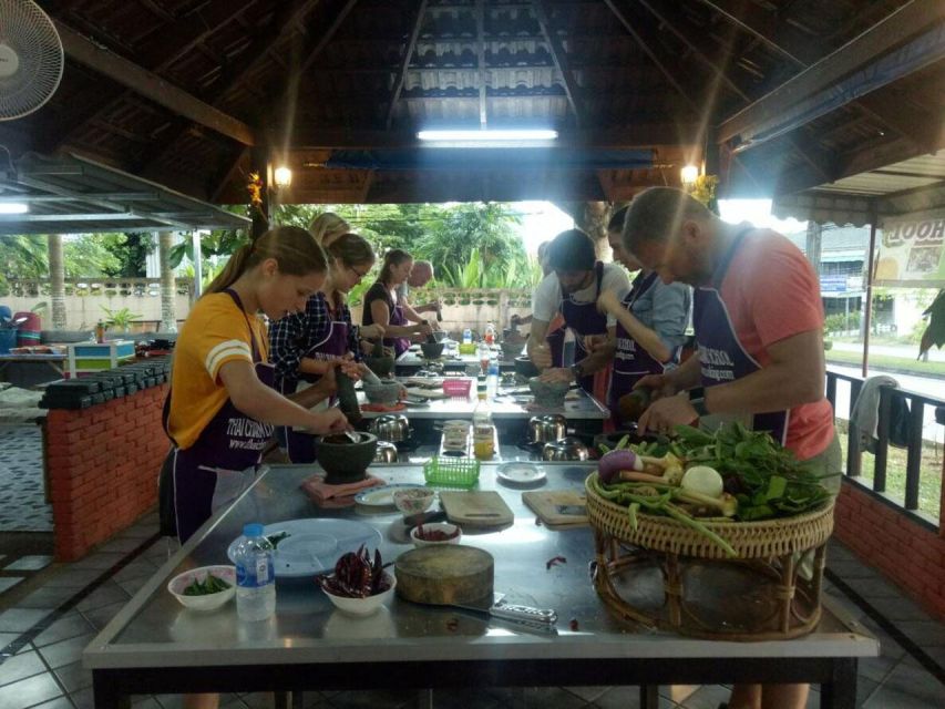 Krabi: Cooking Class at Thai Charm Cooking School with Meal - From hotel pickup to the kitchen bench: the 4-hour flow