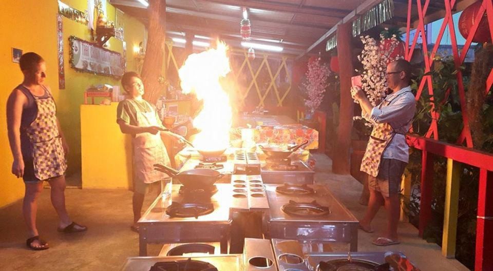 Krabi: Cooking Class at Thai Charm Cooking School with Meal - Your savory dishes: soups, salads, stir-fries, and chicken curry