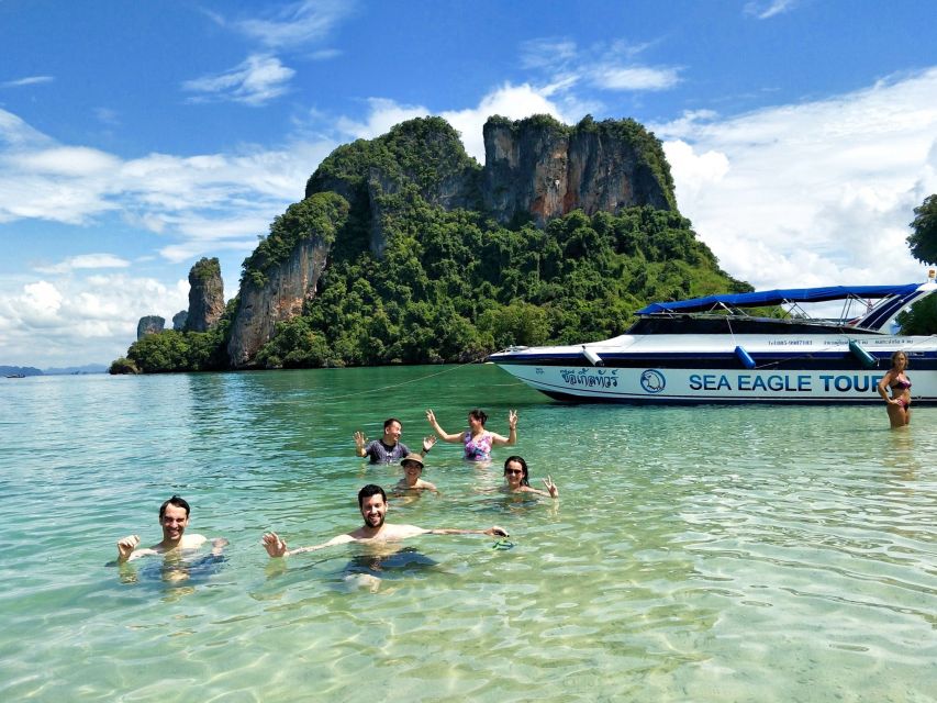 Krabi: Hong Islands Day Trip by Speedboat with Lunch - Pickup, Speedboats, and How the Day Flows