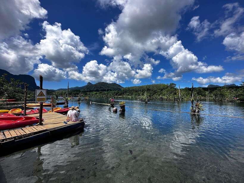 Krabi: Klong Root (Crystal lake) Kayaking tour - Crowds, the swim area vibe, and minor rough edges