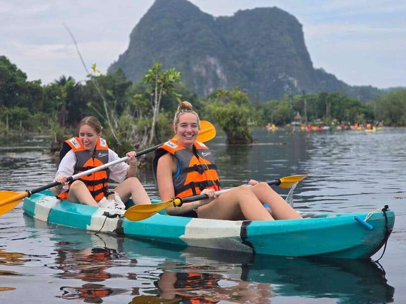 Krabi: Klong Root (Crystal lake) Kayaking tour - Family-friendly, but only within the right limits